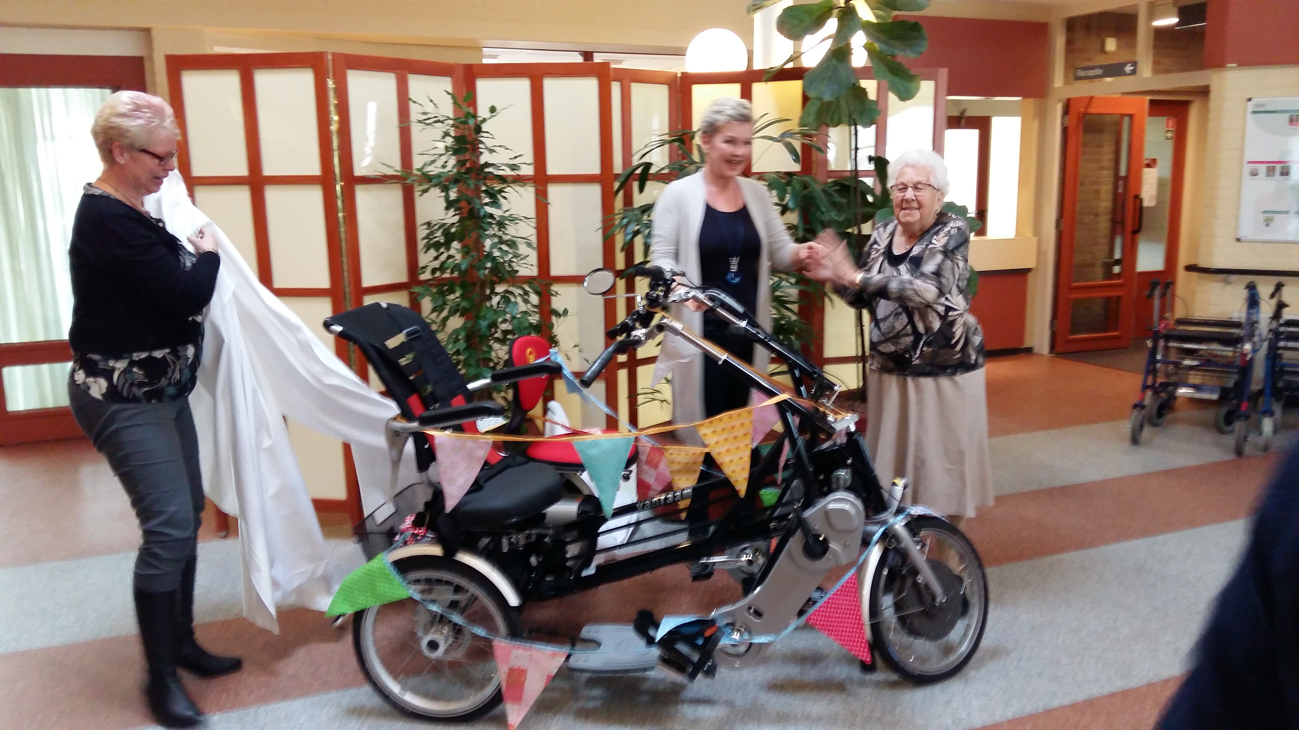 Duofiets voor bewoners Kapellehof