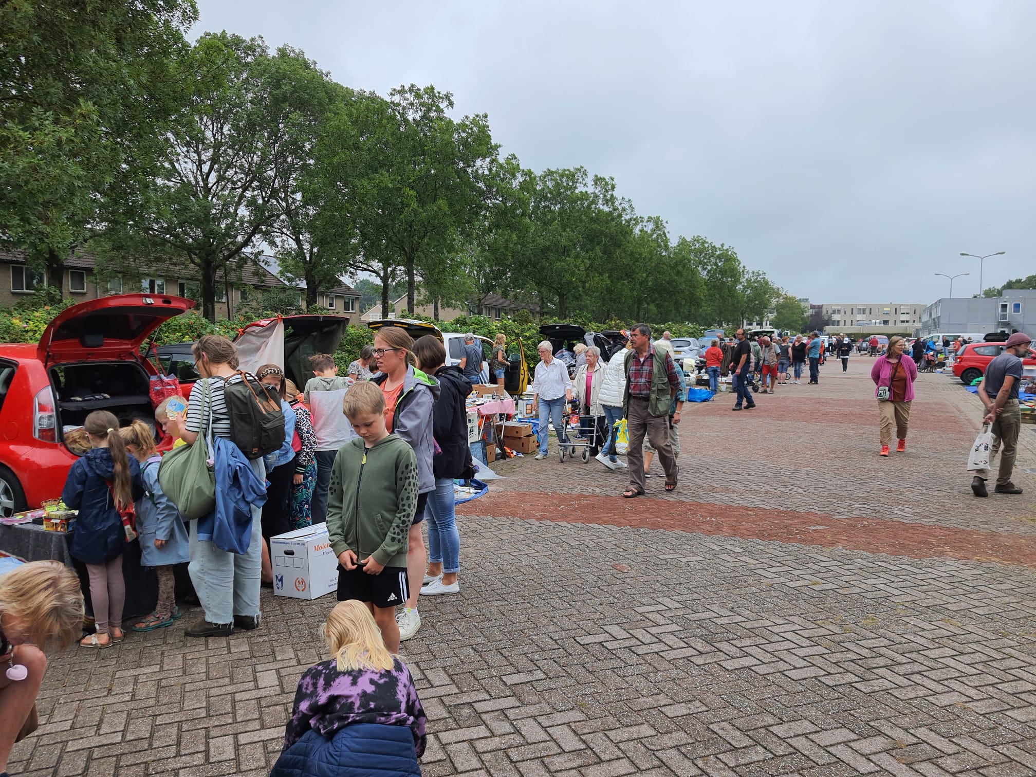 Kofferbakmarkt op 11 september zeer geslaagd !