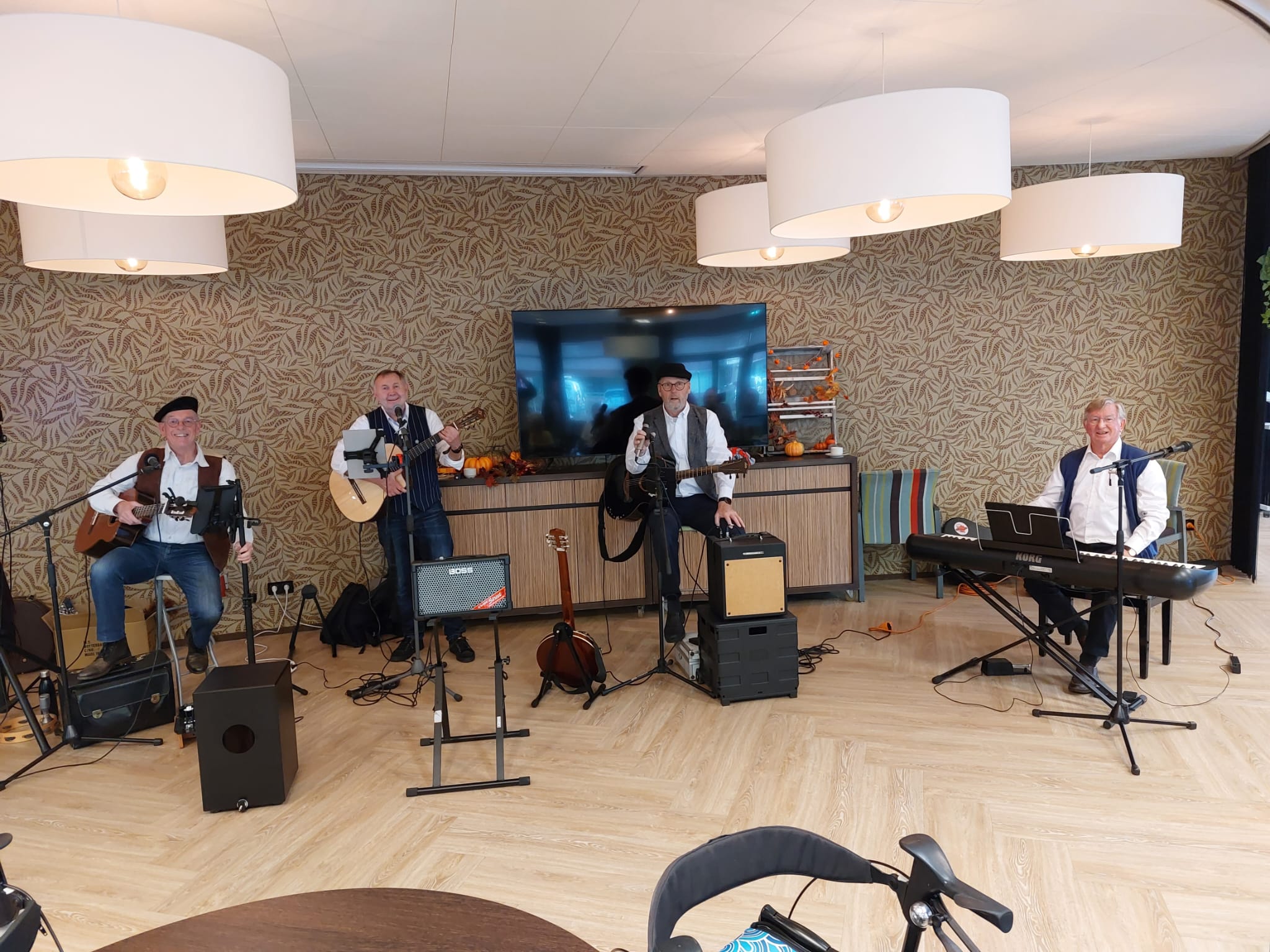 Op 24 november waren The Old Friends in De Bron