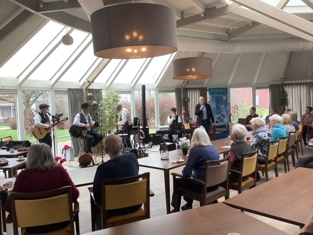 Op 22 februari speelden The Old Friends in de Carrousel Breezand