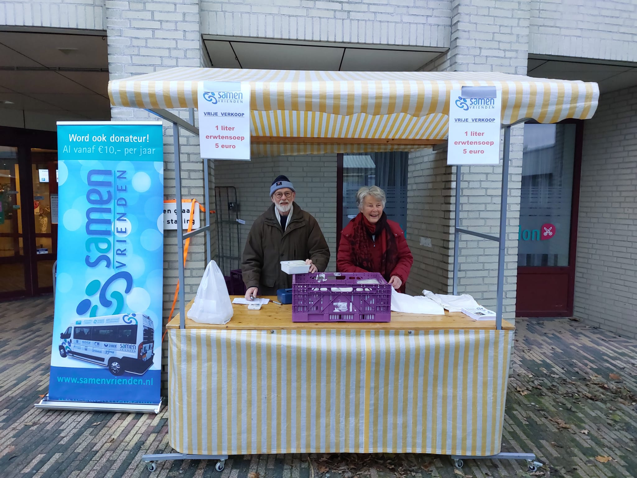 Succesvolle erwtensoepactie november afgesloten op 2 december 