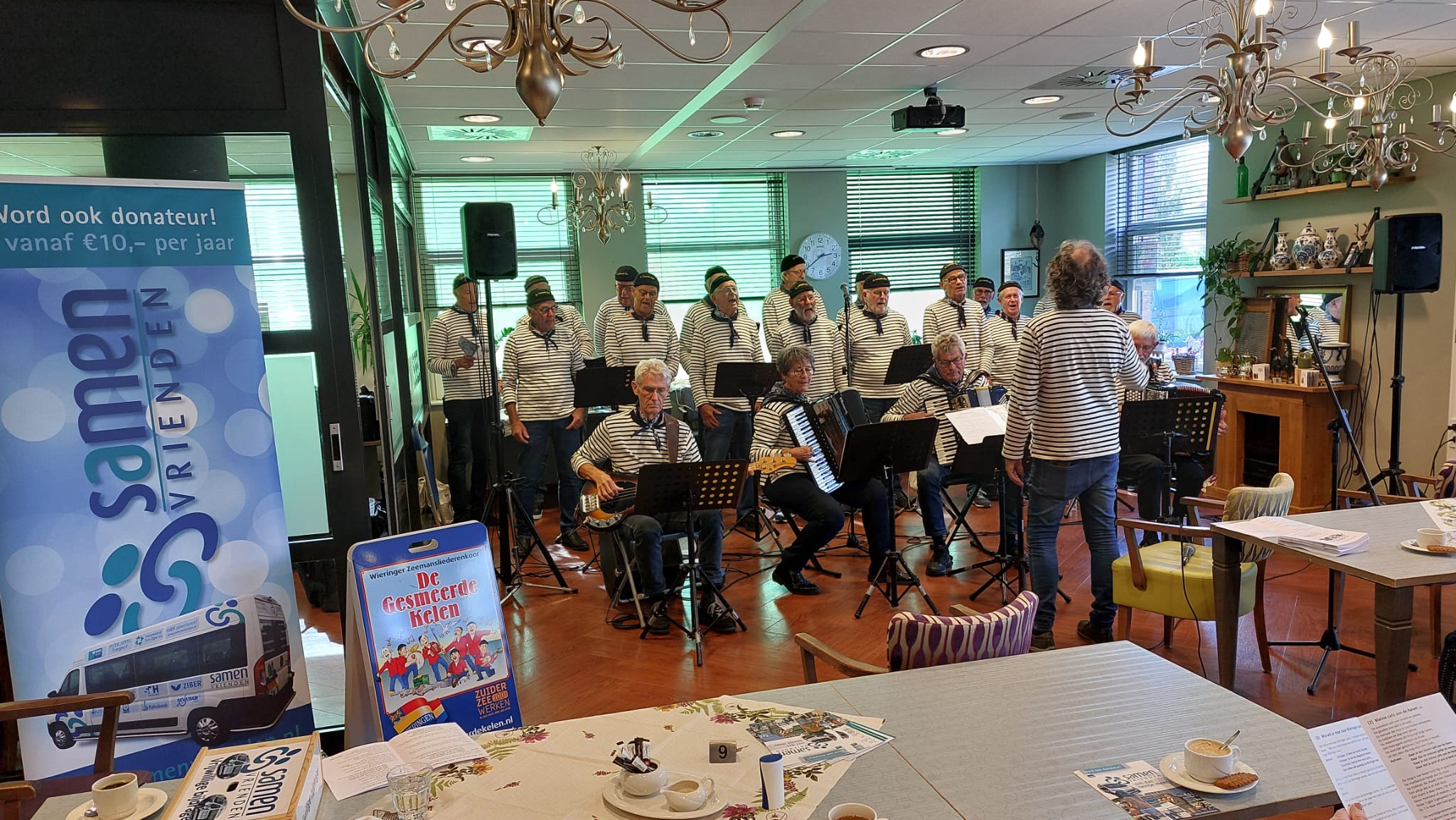 Op 3 en 4 oktober optredens door "de Gesmeerde Kelen" in locaties van Samen