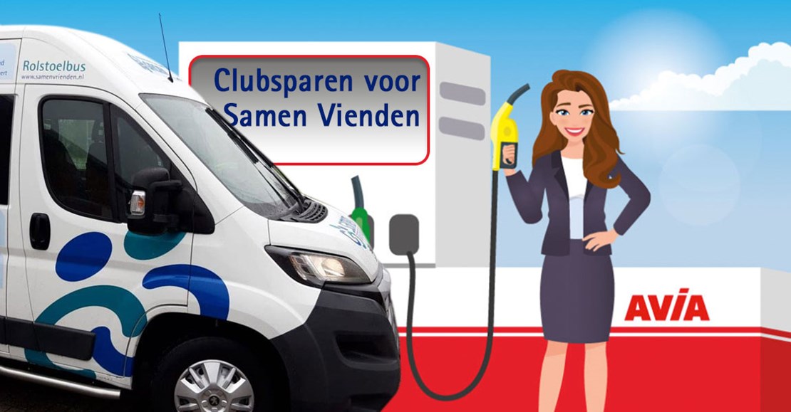 Avia clubsparen voor Samen Vrienden