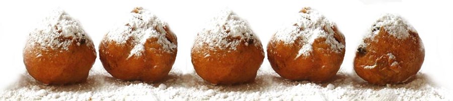 Oliebollen en appelbeignets Samen Vrienden